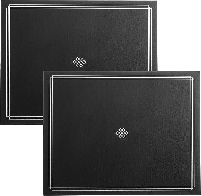Gartner Studios Gray with Silver Foil Certificate Holders, Personalized by GartnerStudios