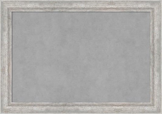 Amanti Art Silver Framed Magnetic Board 19x27 Medium Vision Board by AmantiArt