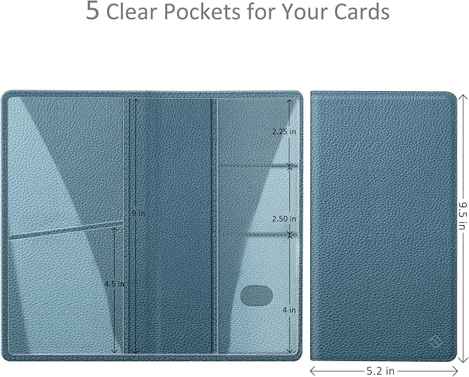 FINPAC Car Registration and Insurance Card Holder, Vehicle Glove Box Card - Image 2