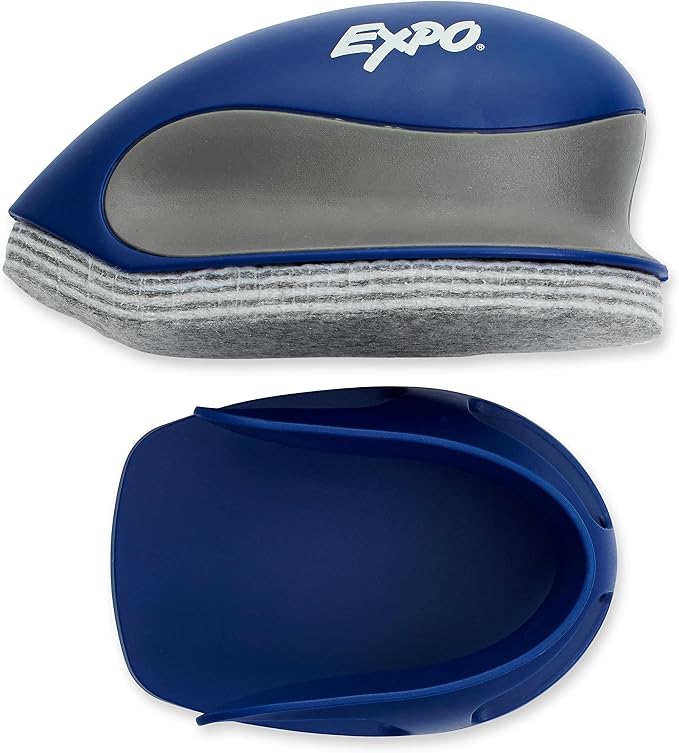EXPO Precision-Point Whiteboard Eraser, 8 Peel-Off Layers, Docking Station - Image 5