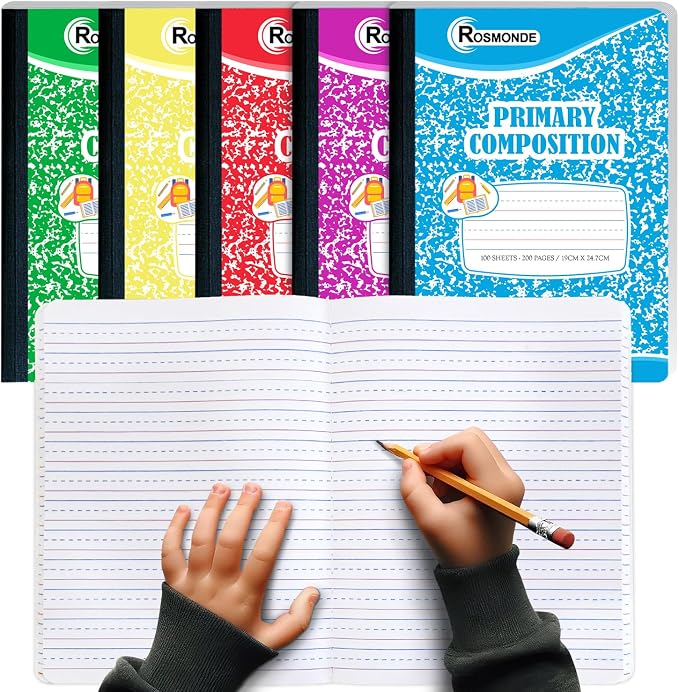Rosmonde 2000 Pack Composition Notebooks Bulk, Primary Ruled, Full Pallet of - Image 7