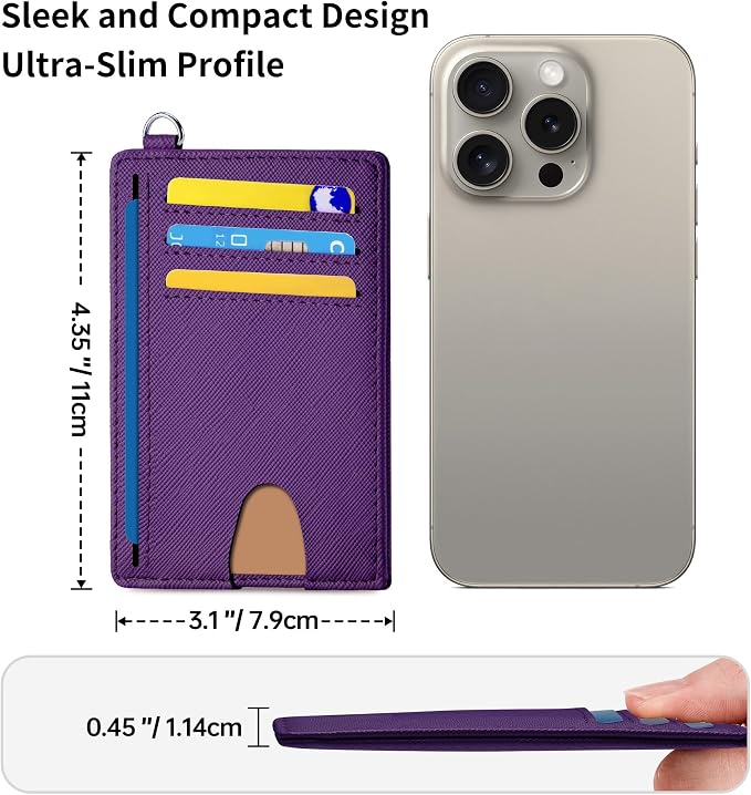 Mayski Slim Wallet, Credit Card Holder - Image 7