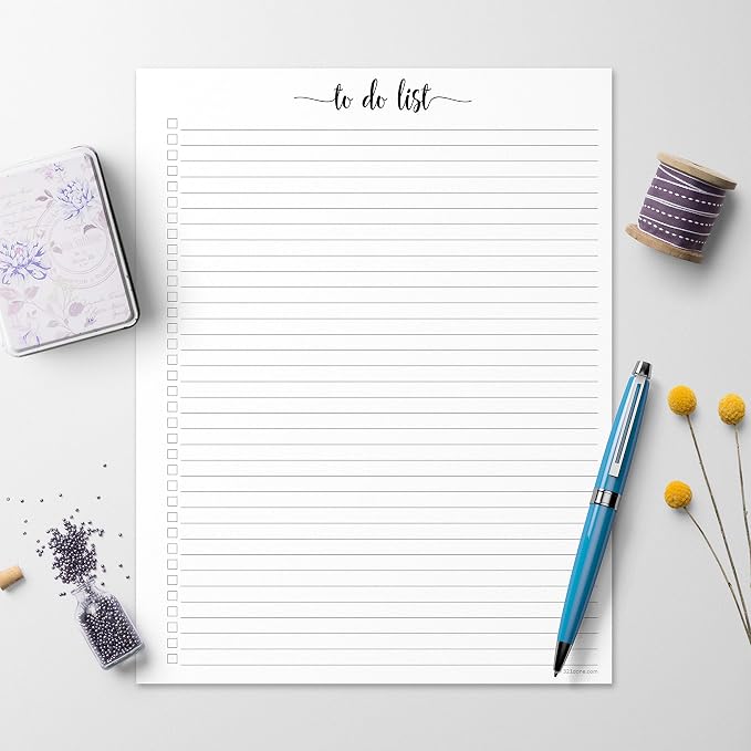 321Done To Do List Notepad for Planner Refill Pages – Made in USA - Image 3