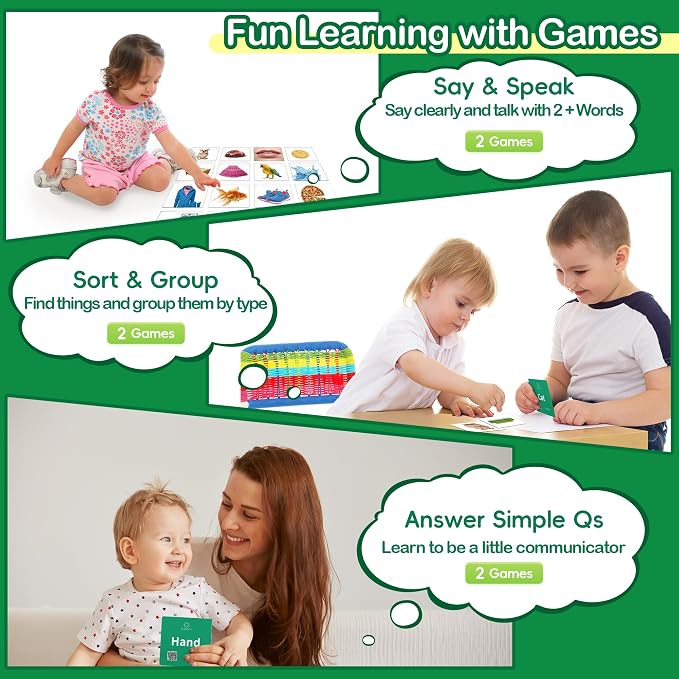 Thick Baby Flash Cards for Toddlers 1-3 Sight Words Flash Cards for - Image 7
