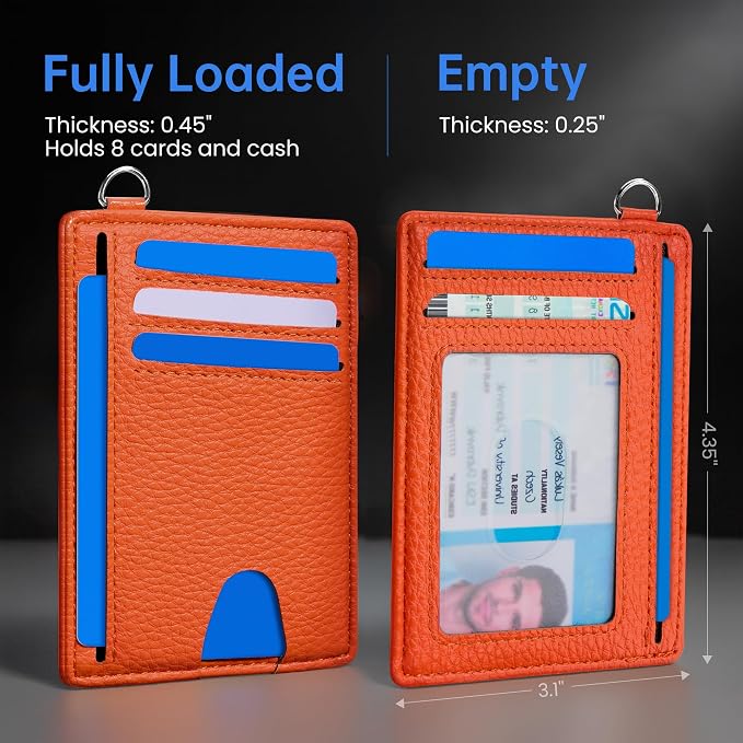 Mayski Slim Wallet, Credit Card Holder - Image 6