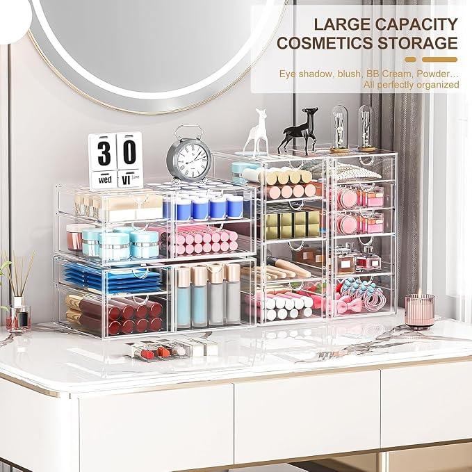 caktraie Makeup Organizer Storage - Image 3