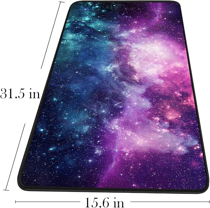 Gaming Mouse Pad, 31.5x15.7x0.12 inch Waterproof Computer Keyboard Mouse Mat - Image 6