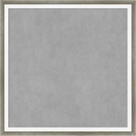 Amanti Art Silver Framed Magnetic Board 13x13 X-Small Vision Board by AmantiArt