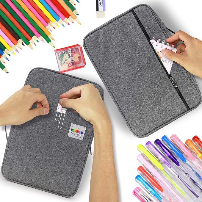 YOUSHARES Big Capacity Colored Pencil Case - Image 7