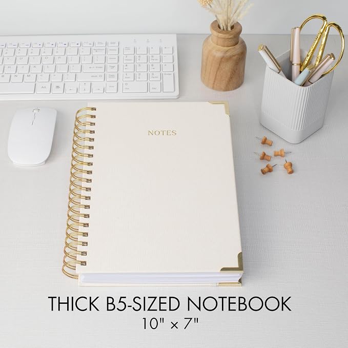 Aesthetic Thick Spiral Notebook Journal - Image 4
