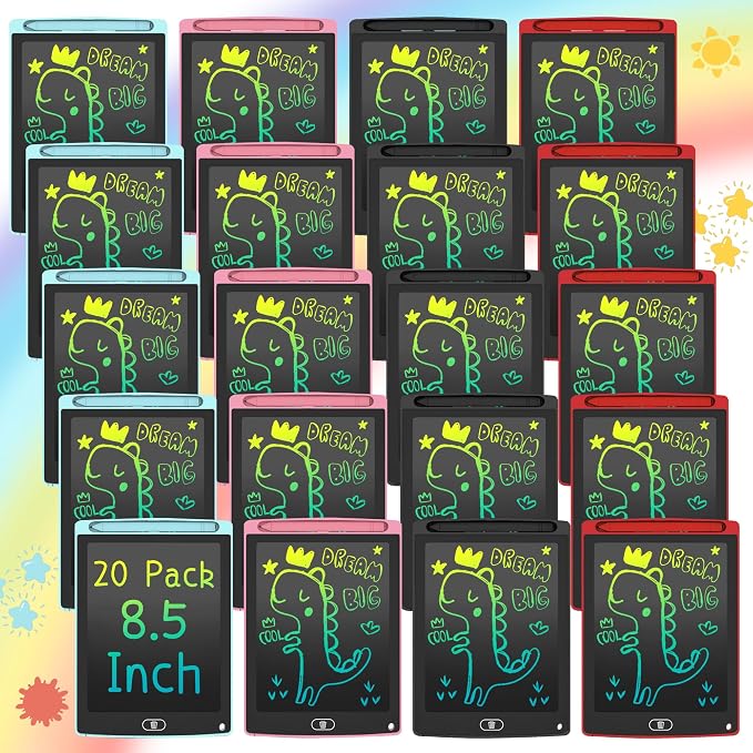20PCS LEYAOYAO LCD Writing Tablet, Colorful Drawing Tablet, Kids Drawing Pad by LEYAOYAO