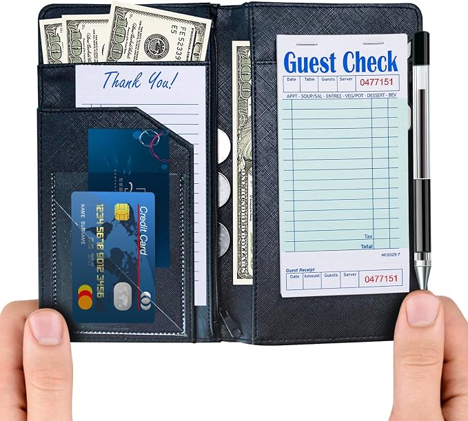 Methdic Guest Checks Server Note Pads 250 Orders Waitress Notepad - Image 3