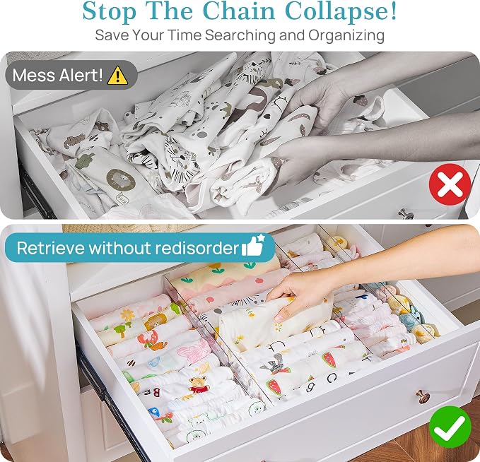 Vtopmart 12 Pack Drawer Dividers - Image 8