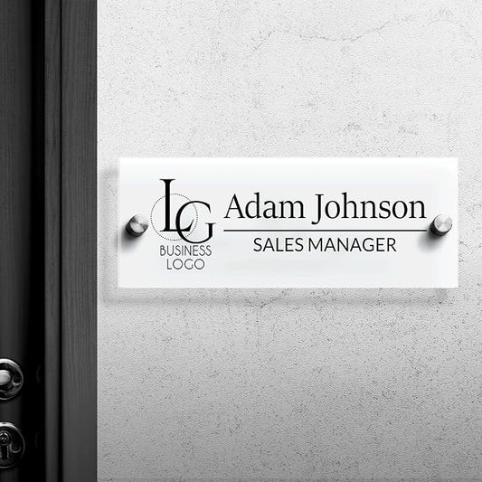 Custom Name Plates for Doors Personalized Wall Name Signs Office Workspace by CustomYourMemories