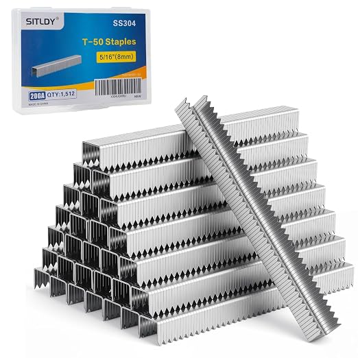5/16 Inch Length Beveled Chiseled Pointed Heavy Duty T50 304 Stainless Steel by SITLDY