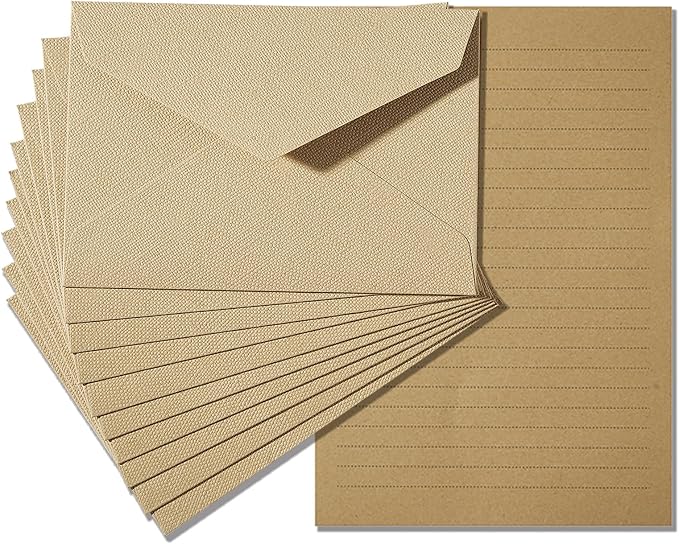 Tuhangcc Stationery Writing Paper and Envelopes Set by Tuhangcc