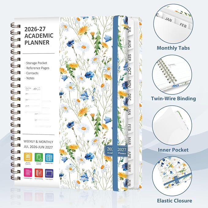Planner 2026-2027, Weekly and Monthly Academic Planner, July 2026 - Image 5