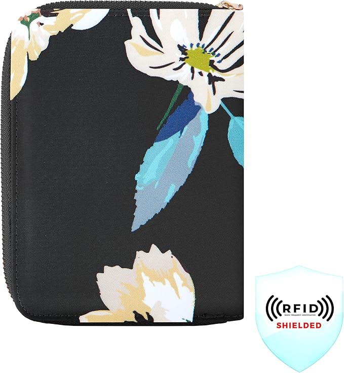 Travelon RFID Blocking Passport Zip Wallet - Image 4
