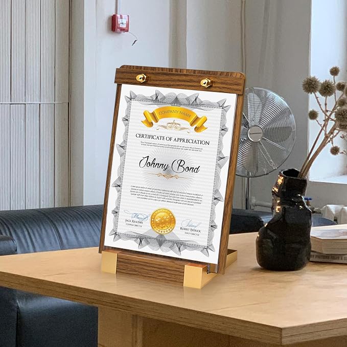 LIANHELILAI 3 Pack 8.5"x11" Acrylic Sign Holder - Image 5