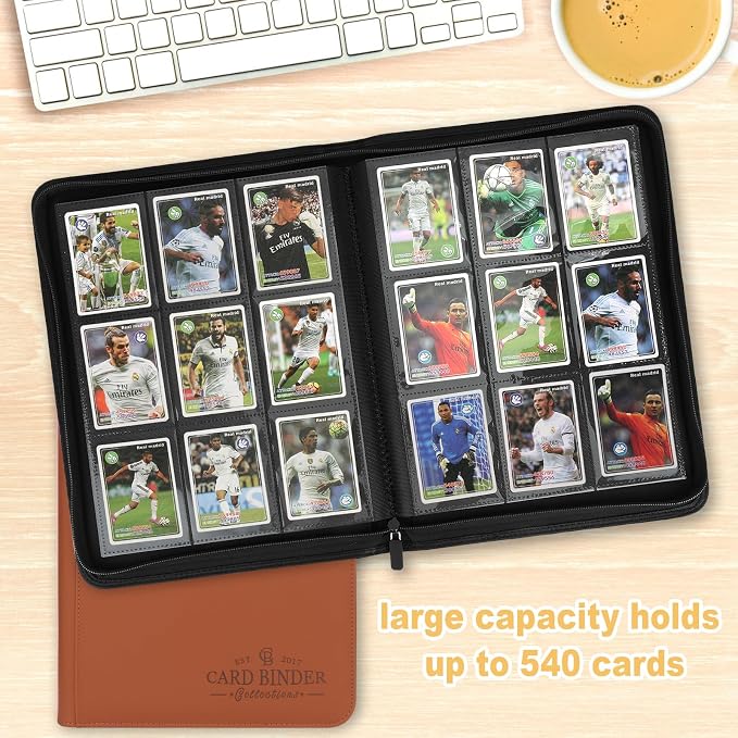 Trading Card Binder, Card Collection Binder Album Folder - Image 6