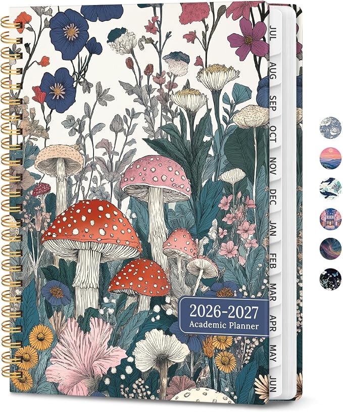 Planner 2026-2027, Monthly and Weekly Academic Planner July 2026 by Zotia