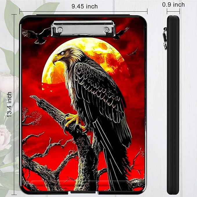 Red Sky Eagle A4 Clipboard - Image 4