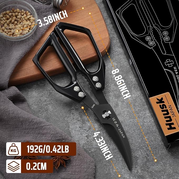 Huusk Seafood Scissors Black - Image 7