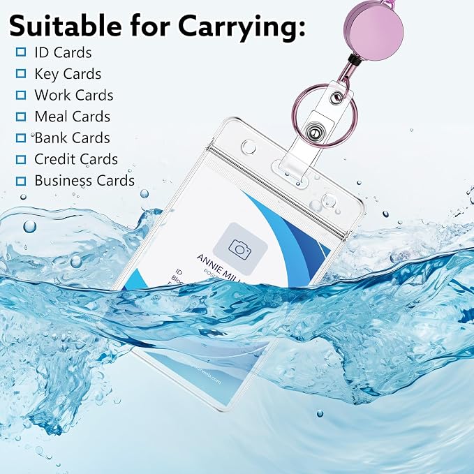 Lanyards for Id Badges 3 Pack Badge Lanyard - Image 4