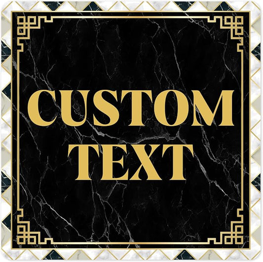 Custom Sign, Custom Street Sign, 11 Font Colors, 13 Font Styles, 4 Hole Options by MySignCenter