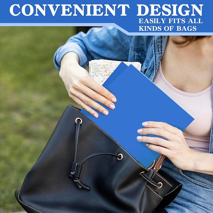 VZCPYTPM 50 Pack Royal Blue Folders - Image 4