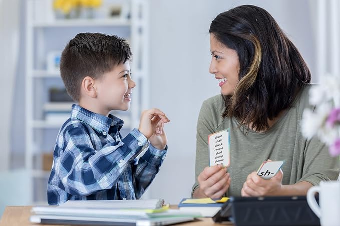 Teacher Created Resources Initial Consonants, Blends & Digraphs Flash Cards - Image 2