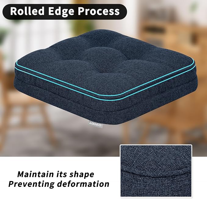 GOFORIT Memory Foam Cushion，Square Seat Cushions - Image 5