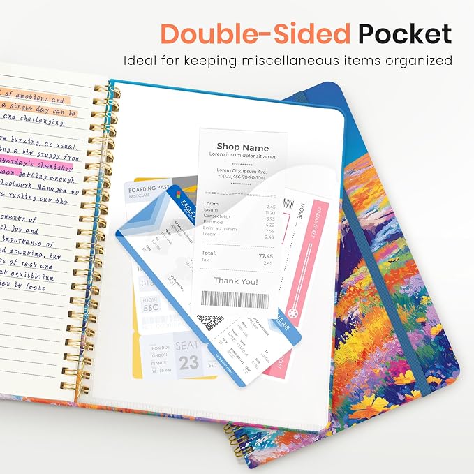 ZOTIA Lined Spiral Journal Notebook - Image 5