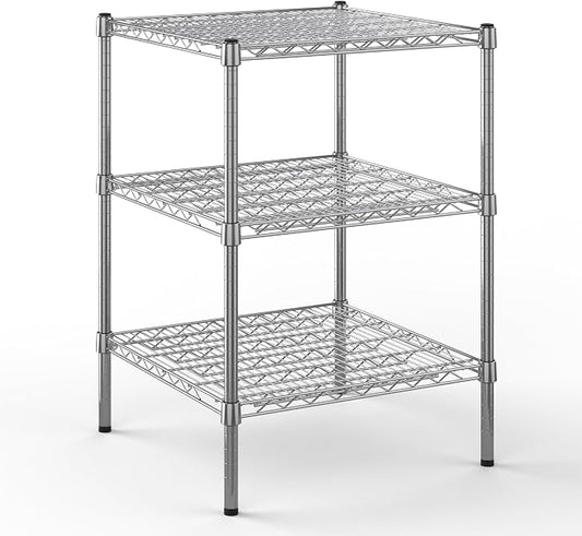 Regal Altair 24" Deep x 24" Wide x 34" Height Wire Shelving Kit | 3-Tier | NSF by Regal+Altair