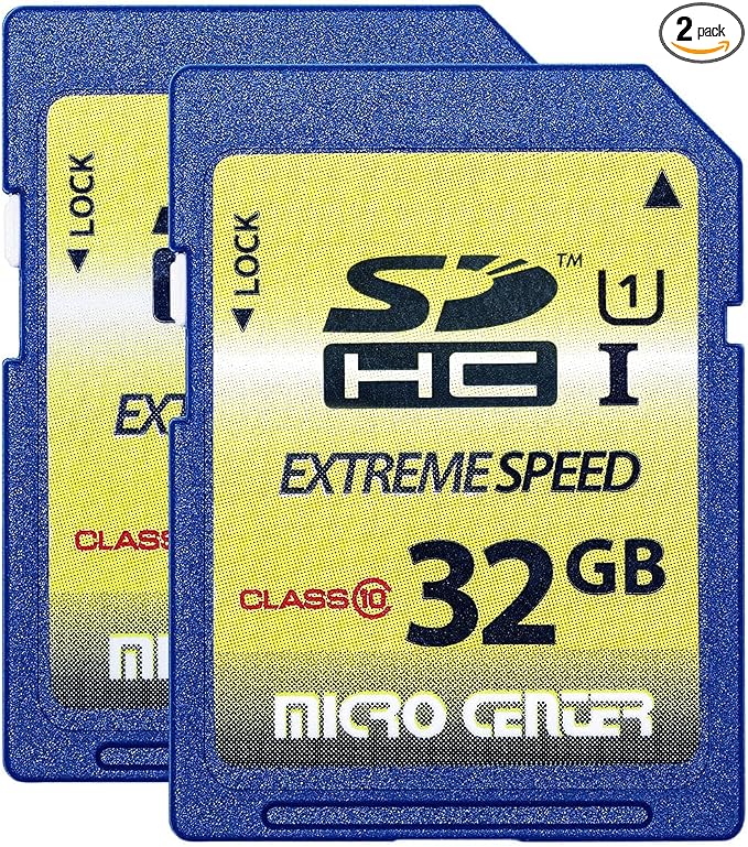 INLAND 32GB Class 10 SDHC Flash Memory Card Standard Full Size SD Card USH-I U1 by INLAND