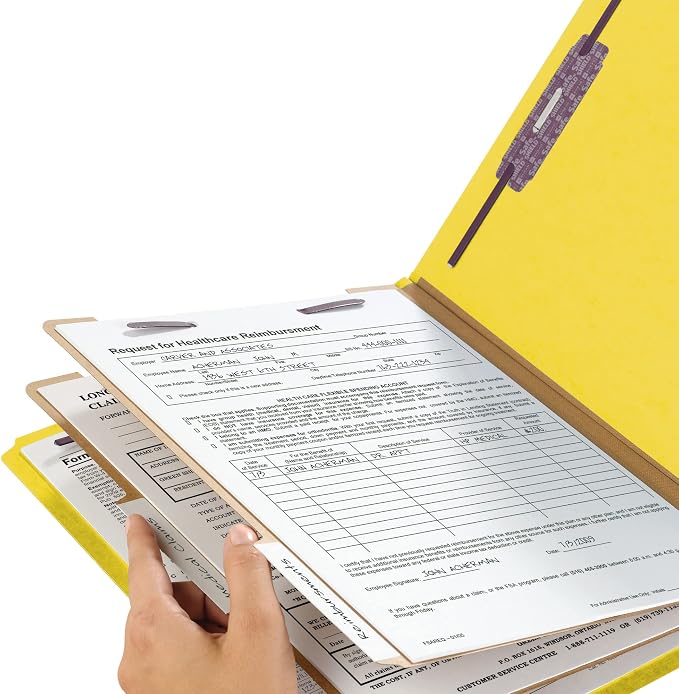 Smead Pressboard Classification File Folder - Image 3