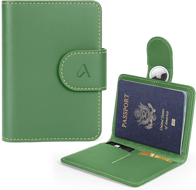 ALLIVE Rfid Passport Holder for Travel Women, Rfid Passport Cover Wallet by ALLIVE