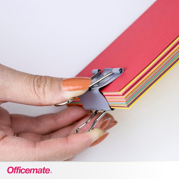 Officemate EZ Binder Clips, Medium Size - Image 6