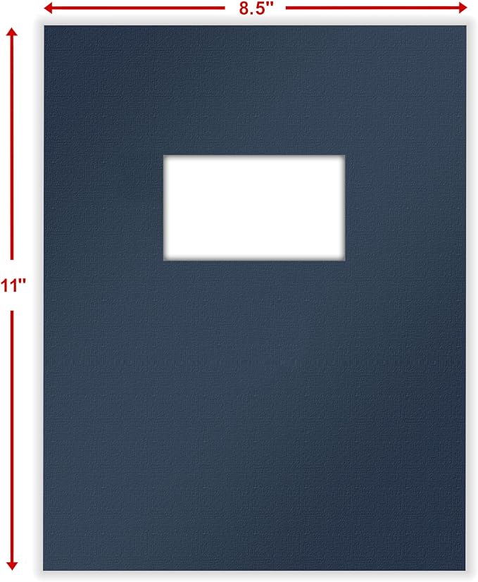 ComplyRight Tax Presentation Report Covers, Two Piece, Single Window, 8-1/2" x - Image 4