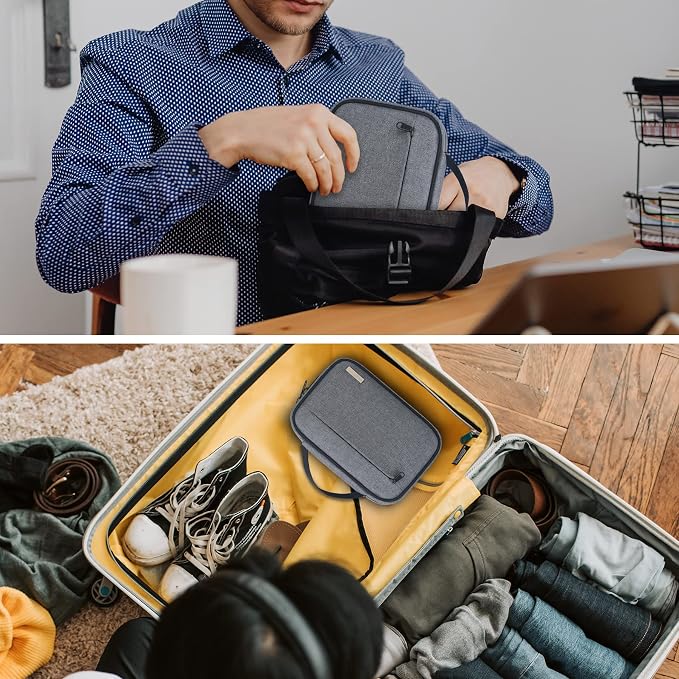 Lacdo Cord Organizer Travel, Cable Organizer Bag Case, Portable Electronics - Image 7