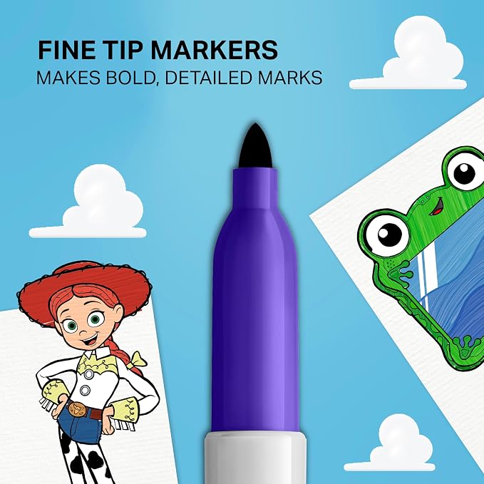 Sharpie Permanent Markers, Toy Story 5 Packaging, Fine Point - Image 4