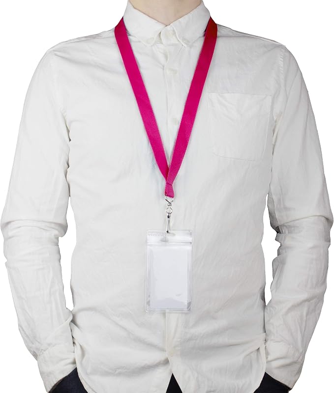 12 Pack Cruise Lanyard with Waterproof ID Card Holder, Colorful Durable Lanyard - Image 7