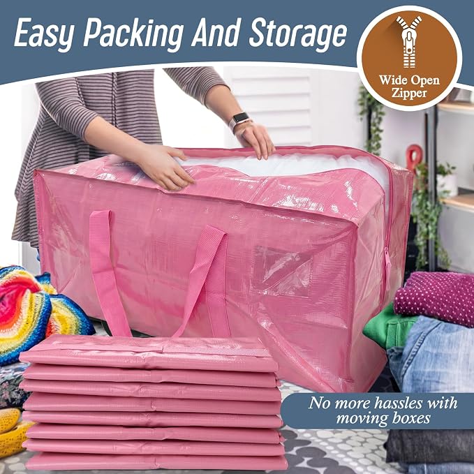 6 Pack Extra Heavy Duty Large Moving Bags - Image 5