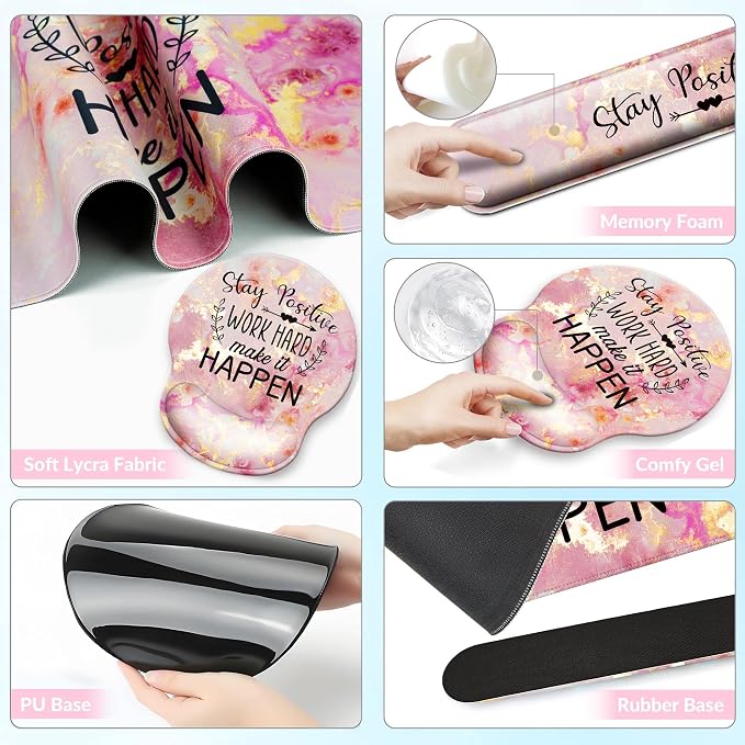 Desk Mat Set + Keyboard and Mouse Pad - Image 5