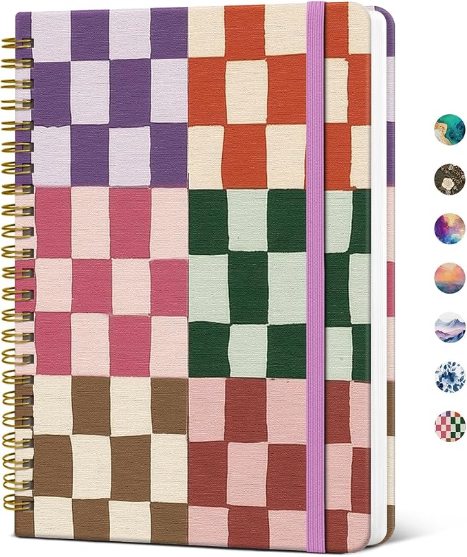 Taja Lined Spiral Notebook Journal by Taja