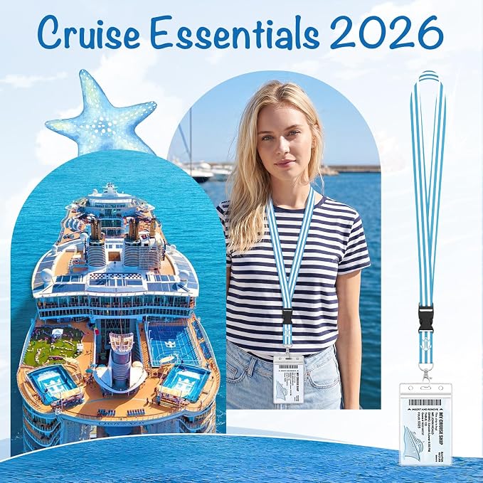 6 Pack Lanyards for Cruise Ship Cards - Image 6