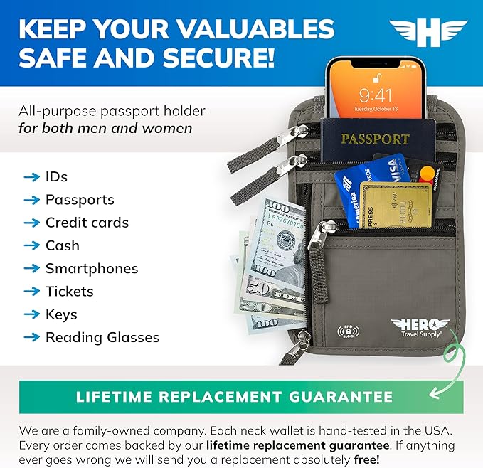 HERO Neck Wallet - Image 3