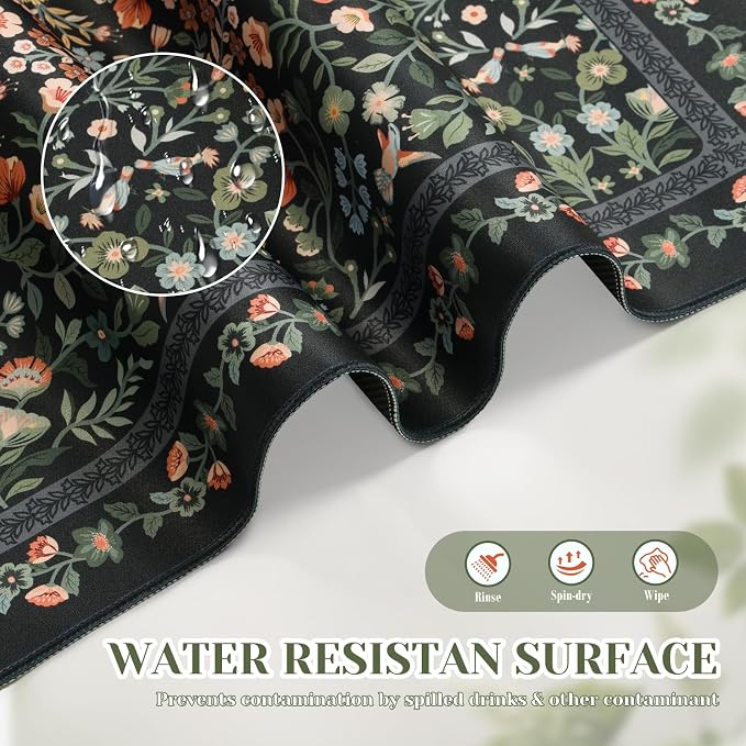 iCasso Aesthetic Flower Mouse pad - Image 5