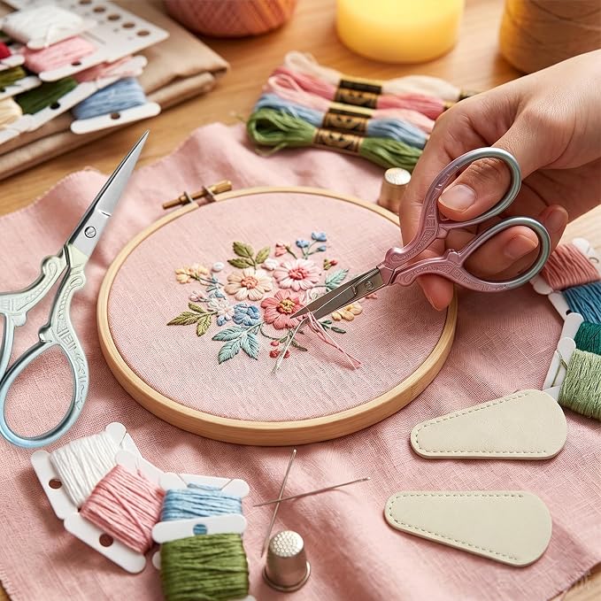 2 Pack Small Embroidery Scissors - Image 3