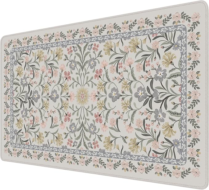 iCasso Aesthetic Flower Mouse pad by iCasso